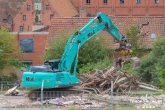Abriss-Abbrucharbeiten-Kornbennerei-Doornkaatgelaende-Norden-2.8.2022-0084