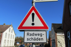 Radweg Schäden Alleestraße Norden 15.2.2019-1