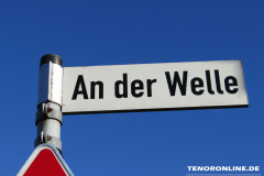 Straßenschild An der Welle Norden 15.2.2019-2