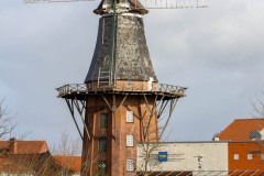 Frisia-Muehle-Gnurre-Muehle-Norder-Tor-Burggraben-Stadt-Norden-7.2.2024-7