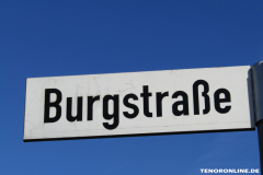 Straßenschild Burgstraße 26506 Norden März 15.3.2019-1