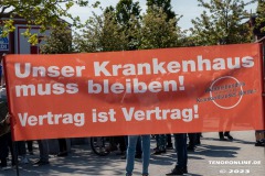 Demo zum erhalt für das Krankenhaus Stadt Norden-Ostfriesland 3.6.2023