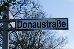 Straßenschild Donaustraße 26506 Norden März 15.3.2019