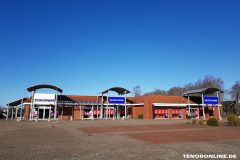 Schuhpark und Miller Monroe Gewerbestraße Norden Februar 2019