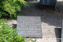 Abraham-Georg-Behrends-Anna-Maria-Berhrends-Metta-Toben-Goldenstein-Grabstein-Grab-Parkfriedhof-Stadt-Norden-6.8.2022-73