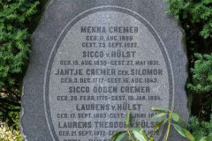 Cremer-Silomon-v.-Huelst-Grabstein-Grab-Parkfriedhof-Stadt-Norden-6.8.2022-17