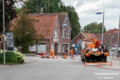 FahrbahnmarkierungsarbeitenHauptstrasse-Hage-28.7.2022-9