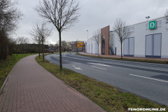 Blick richtung Bahnhofstraße Im Horst Norden Februar 2019-1