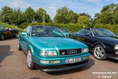 Audi-Typ-89-Kuestencabrio-Berumbur-Dorfplatz-morgens-15.7.2023-1