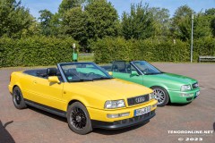 Audi-Typ-89-Kuestencabrio-Berumbur-Dorfplatz-morgens-15.7.2023-5