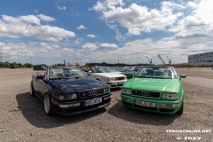 Audi-Typ-89-Kuestencabrio-Papenburg-Meyerwerft-Parkplatz-15.7.2023-11