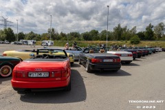 Audi-Typ-89-Kuestencabrio-Papenburg-Meyerwerft-Parkplatz-15.7.2023-13