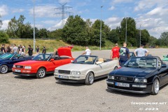 Audi-Typ-89-Kuestencabrio-Papenburg-Meyerwerft-Parkplatz-15.7.2023-4