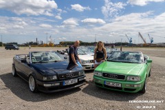 Audi-Typ-89-Kuestencabrio-Papenburg-Meyerwerft-Parkplatz-15.7.2023-9