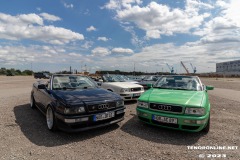 Audi-Typ-89-Kuestencabrio-Papenburg-Meyerwerft-Parkplatz-UW-15.7.2023-2