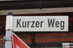 Straßenschild Kurzer Weg Norden 20.2.2019-1