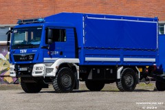Lastkraftwagen Ladebordwand THW-94019