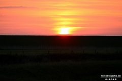 Sonnenuntergang Leybuchtpolder 29.5.2019