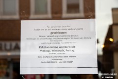 Lederhaus-Leder-Fische-Neuer-Weg-Coronakrise-Stadt-Norden-19.3.2020-4