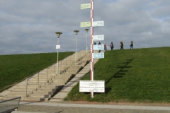 Badestraße Sturmflutpegel  Norden-Norddeich 2.3.2019-1