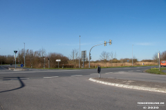 Norddeicher-Straße-Kreuzung-Itzendorfer-Straße-Ostermarscherstraße-Stadt-Norden-Corona-Krise-24.3.2020-20