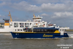 Frisia-Inselexpress-IE1-Norddeich-Hafen-Mole-Ostfriesland-16.7.2023-20