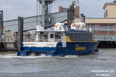 Frisia-Inselexpress-Norddeich-Hafen-Mole-Ostfriesland-16.7.2023-13
