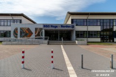 Haupteingang-Schulzentrum-Wildbahn-KGS-Hage-Norden-Stadt-Norden-Ultraweitwinkel-24.6.2023-6