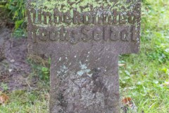 Unbekannter-deutscher-Soldat-Soldatenfriedhof-Parkfriedhof-Stadt-Norden-6.8.2022-54