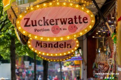 Zuckerwatte-Schild-Reklame-Sommermarkt-Marktplatz-Norden-August-12.8.2022-25