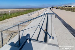 Strand-Norddeich-das-Deck-Wasserkante-Stand-Norden-Ostfriesland-Weitwinkel-10.6.2023-2