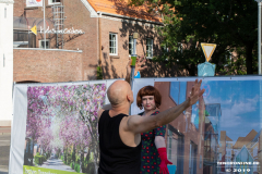 Straßenkunstfestival-Norden-2019-Duo-Diagonal-Torfmarkt-Norden-24.8.2019-5