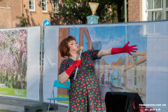 Straßenkunstfestival-Norden-2019-Duo-Diagonal-Torfmarkt-Norden-24.8.2019-6