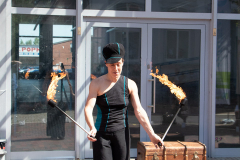 Straßenkunstfestival-Norden-Maren-Eisler-Feuer-Show-24.8.2019-1-2