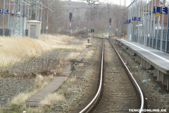 Bahngleise Bahnhof ZOB Norden März 8.3.2019-1