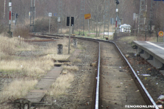 Bahngleise Bahnhof ZOB Norden März 8.3.2019-3