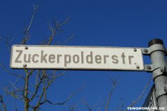 Straßenschild Zuckerpolderstraße 26506 Norden 15.3.2019-1