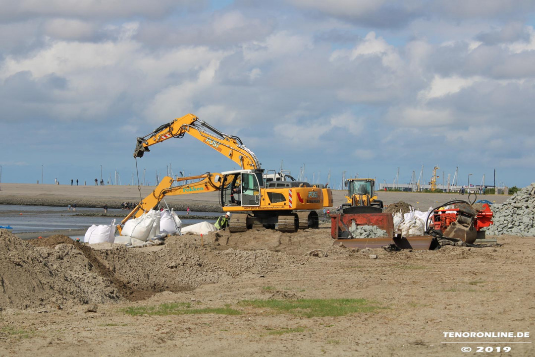 Norddeich – Baustelle Wasserkante OST 2019