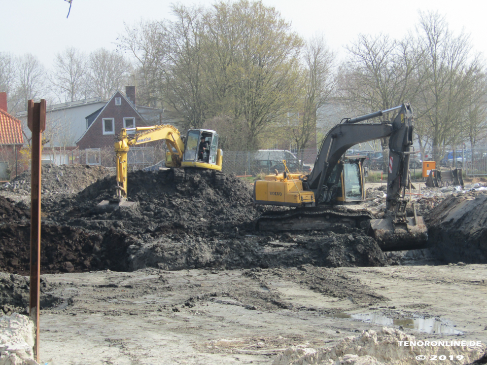 Baustelle Raiffeisengelände Norden 2019
