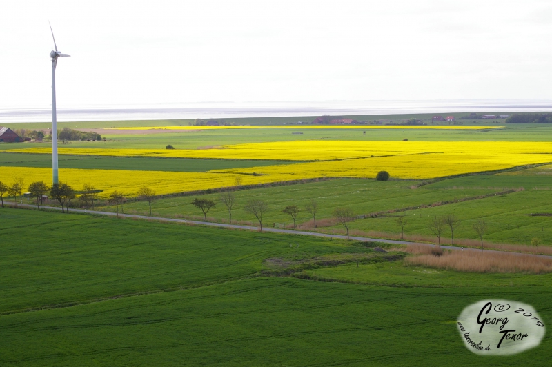 Norden/Westermarsch von Oben