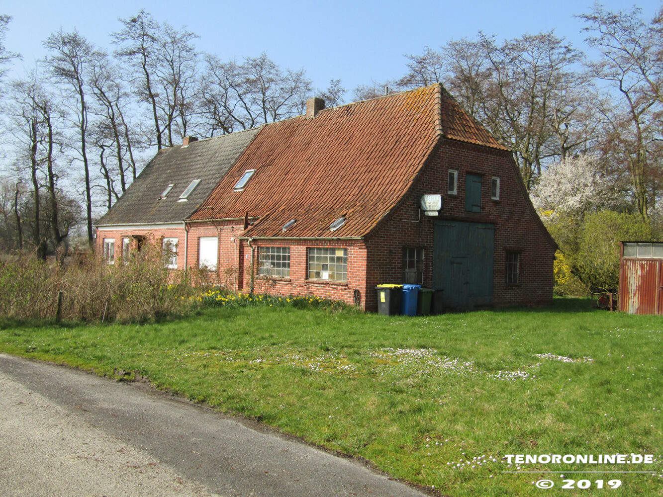 Die ehemalige Werkstatt in Westermarsch
