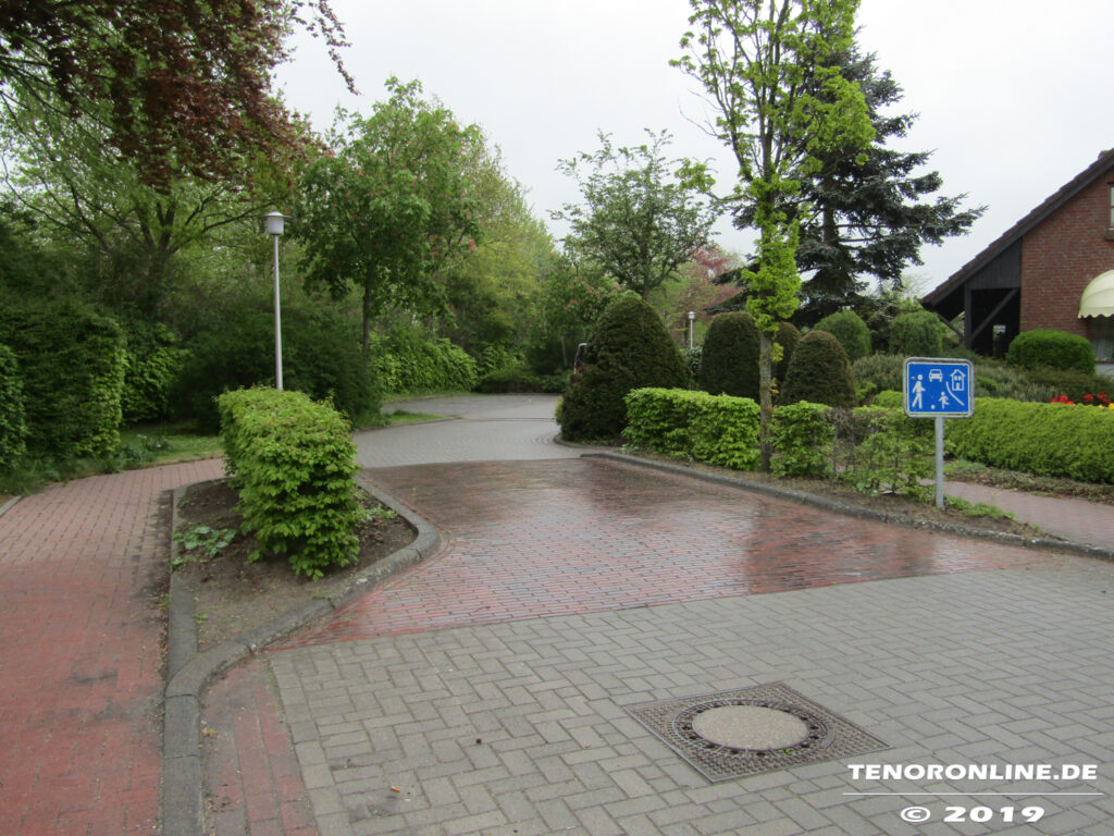 Unübersichtliche  Straßen, Kreuzungen und Einmündungen in Norden