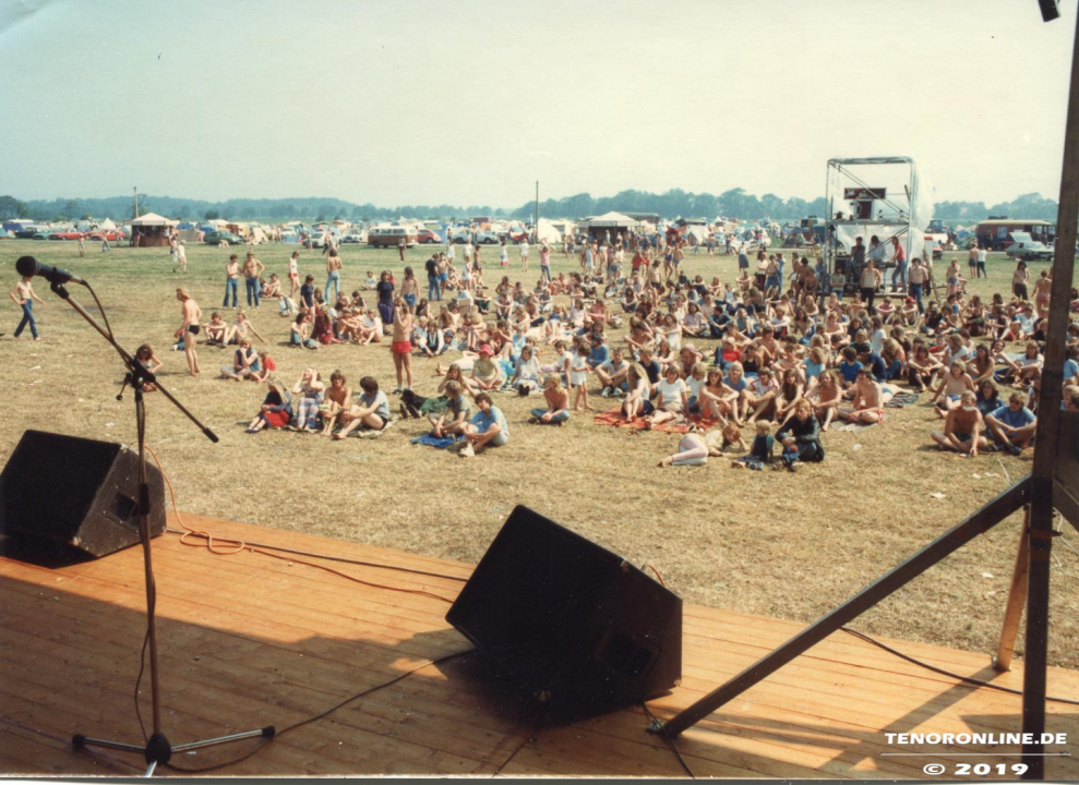 Open Air Festival am Motodrom Halbemond Juni 1982