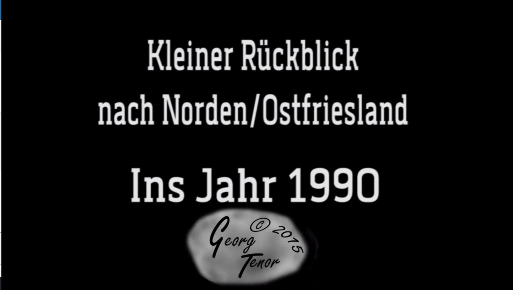 Norden – Rückblick ins Jahr 1990 Video