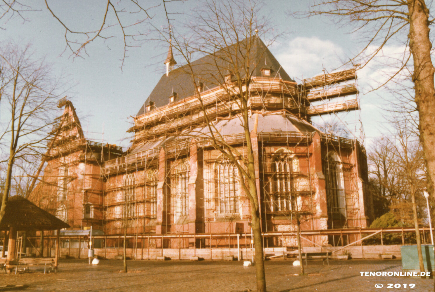 Ludgerikirche Sanierung November 1981