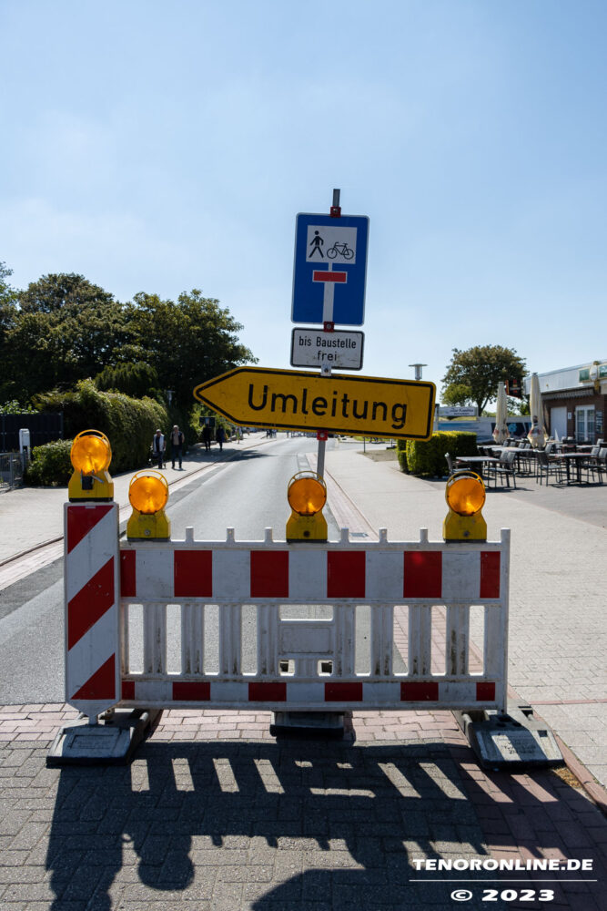Norddeich – Verkehrsbeeinträchtigungen vom 15.08.2023 bis einschl.  21.08.2023 aufgrund der Norddeicher Meile