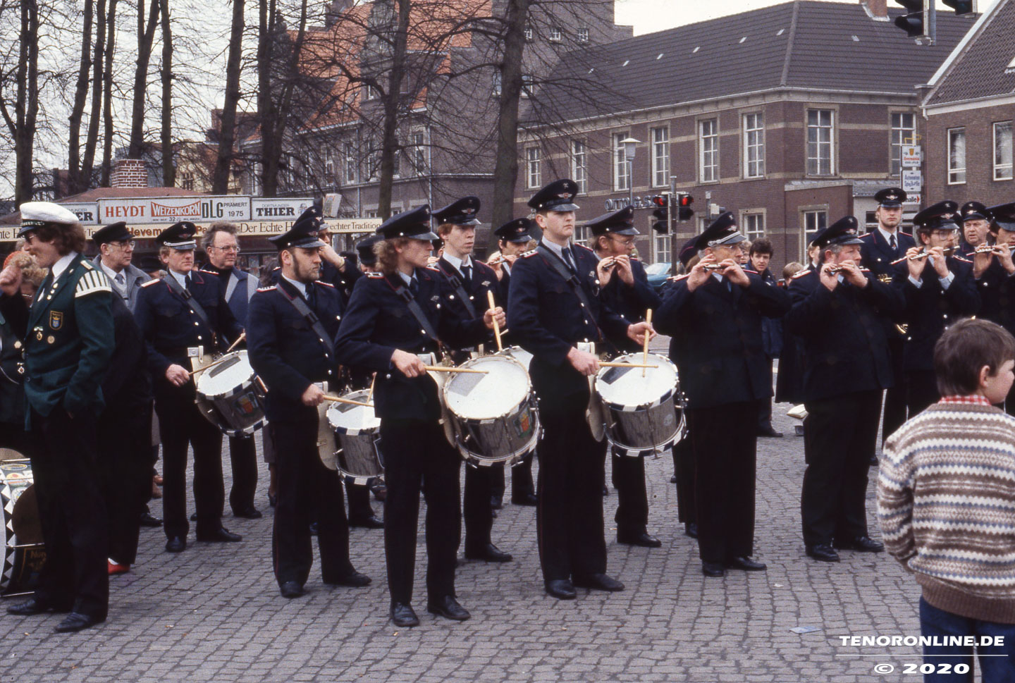Norden – Veranstaltung auf dem Torfmarkt in den 1980er Jahren