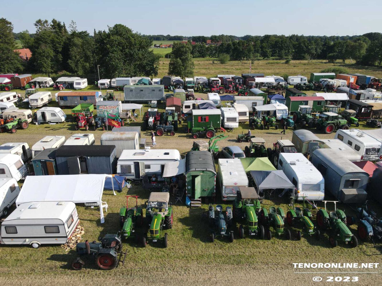Impressionen Treckertreffen Rechtsupweg Juli 2023