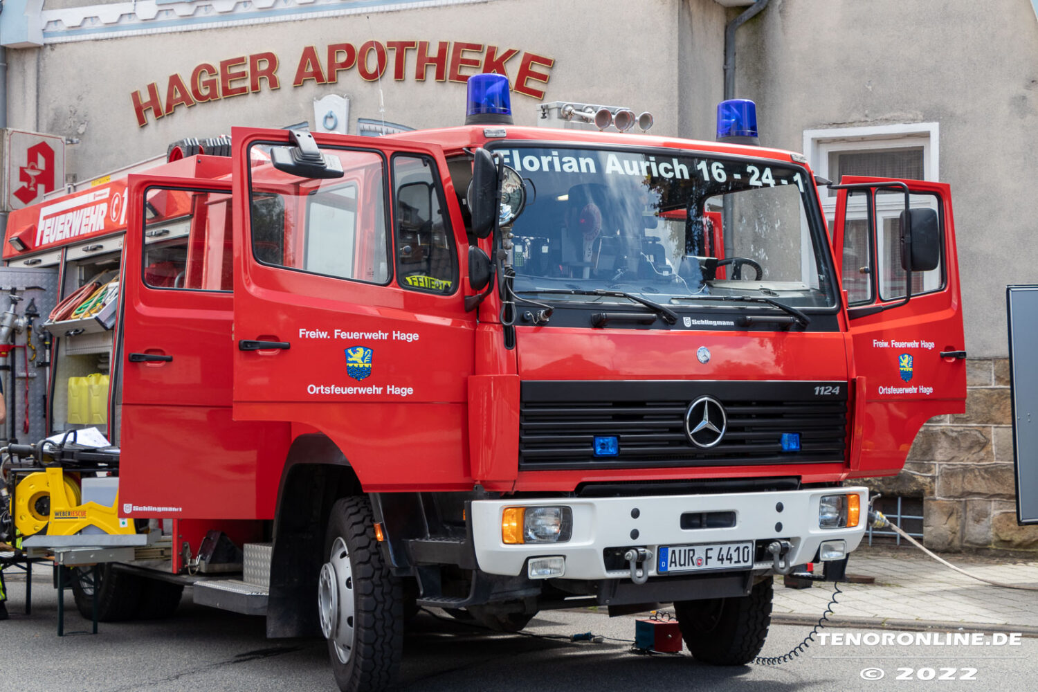 Hage – Brand eines Landwirtschaftlichen Fahrzeuges in Hagermarsch am 18.8.2023