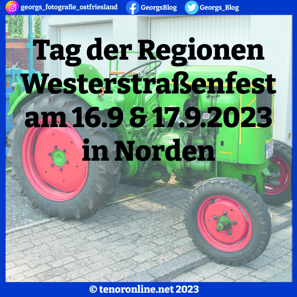 Norden- Tag der Regionen – Westerstraßenfest 2023